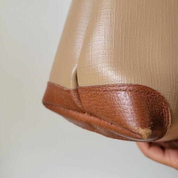 EUC VINTAGE CABIN CREEK LEATHER TOTE LARGE - Picture 7 of 16